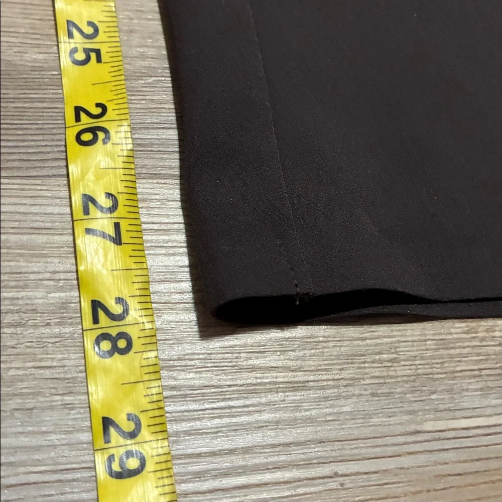 Athleta Brown Straight-Leg Cropped Pants - Picture 7 of 10